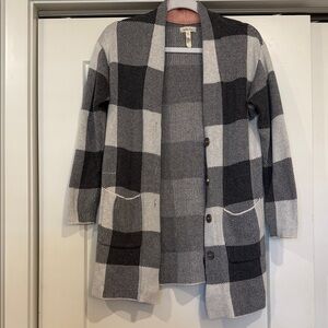 Matilda Jane Black and White Knit Cardigan